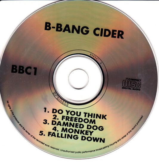 B Bang Cider - CD EP BBC1